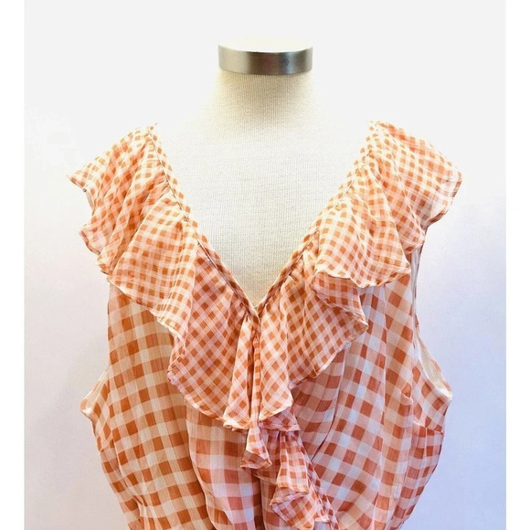 NWT LAUREN CONRAD Women Sleeveless Pullover V-Neck Lined Dress Plus Size 4X - Picture 2 of 14